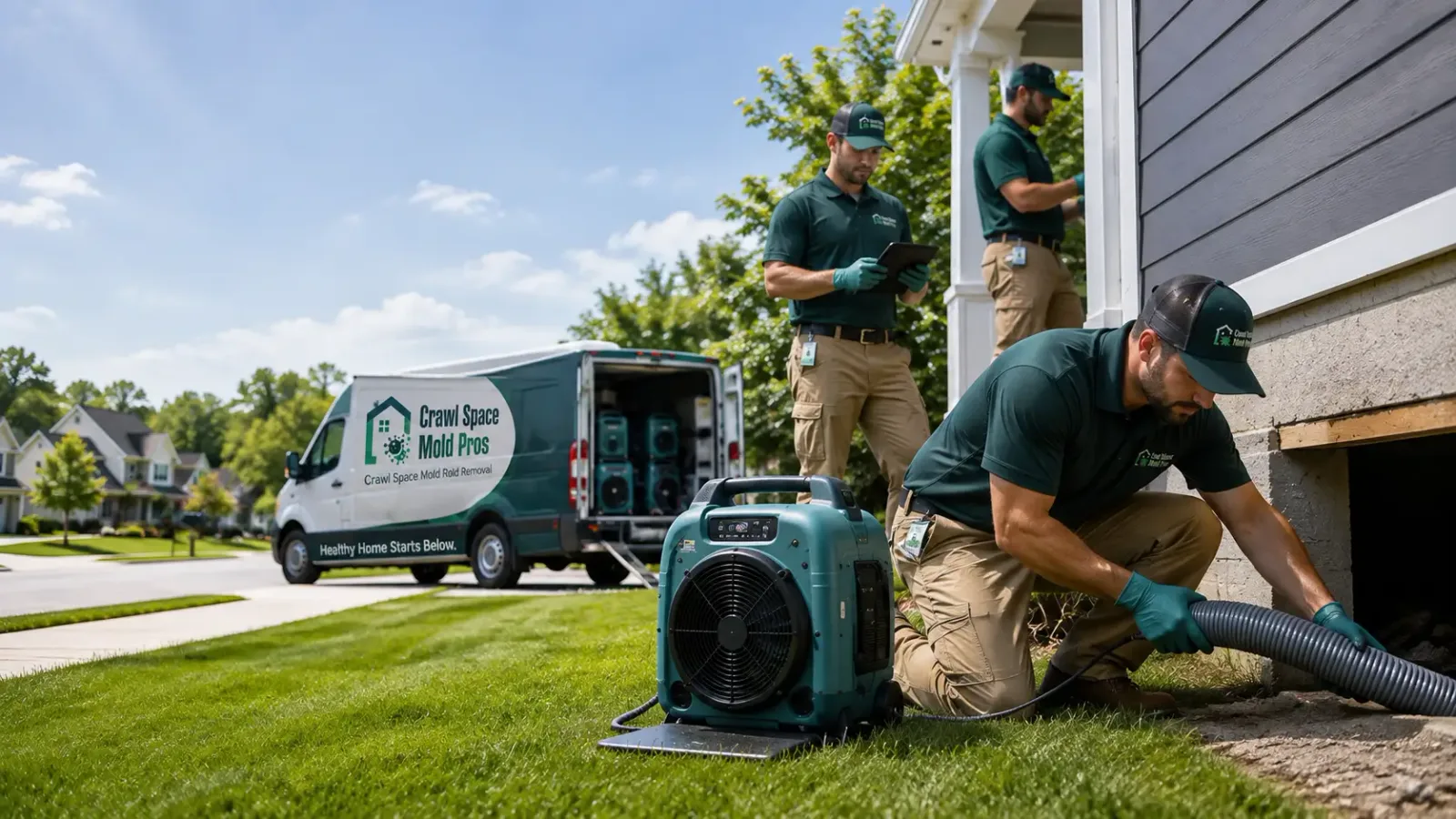 Crawl Space Mold Removal in Kresgeville, PA